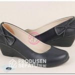 Sepatu Wedges Wanita Custom