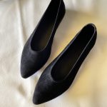 Flatshoes Hitam Polos Cantik handmade